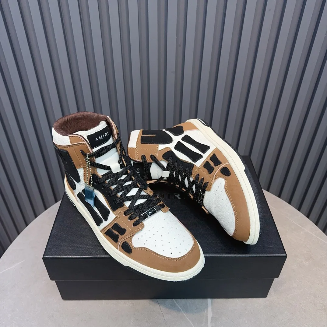 Men's shoes💰620💰 AMIRI AMIRI trendy brand hot sale🔥 Available all year round✅Couples💑 Official website synchronization Imported fabrics 1⃣️ratio 1⃣️Re-engraved, original factory special original sole, 35-45 (38.45. Non-refundable)